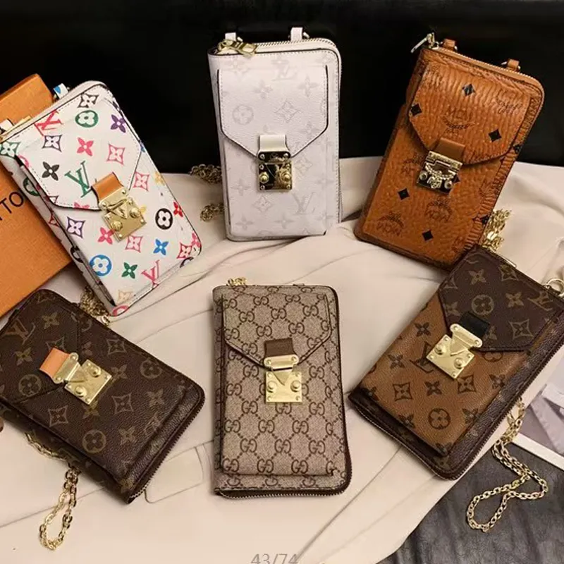 Women's New Should Bag with Monogram Print, Phone Pouch Crossbody